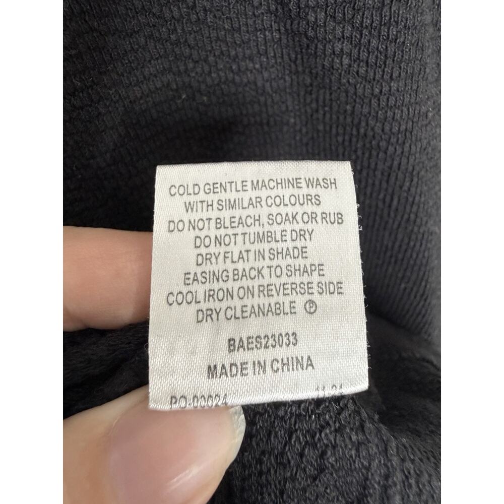 Bae The Label Australia Black Cotton Playsuit Jumpsuit Size Small - Picture 8 of 9